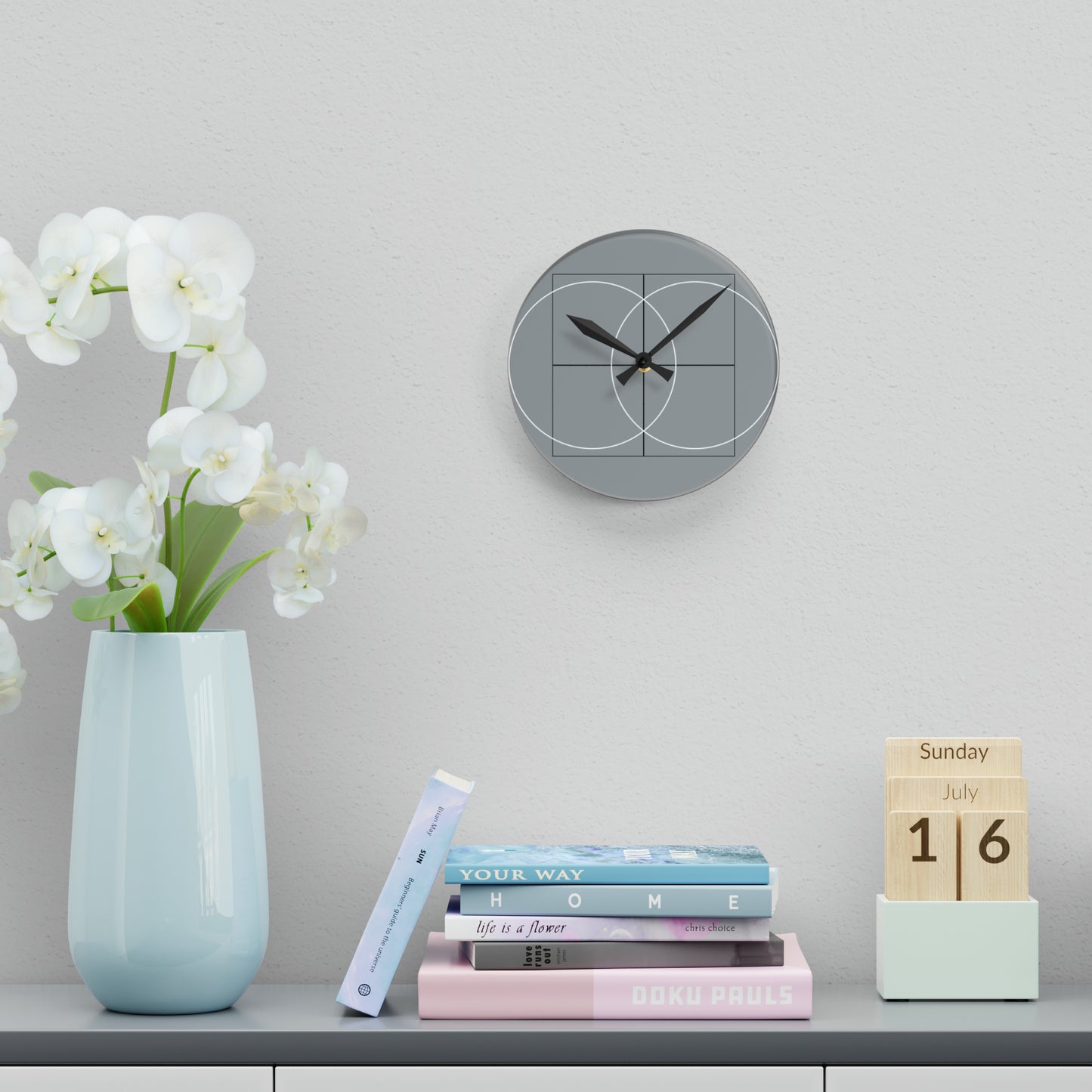 Shady Wall Clock