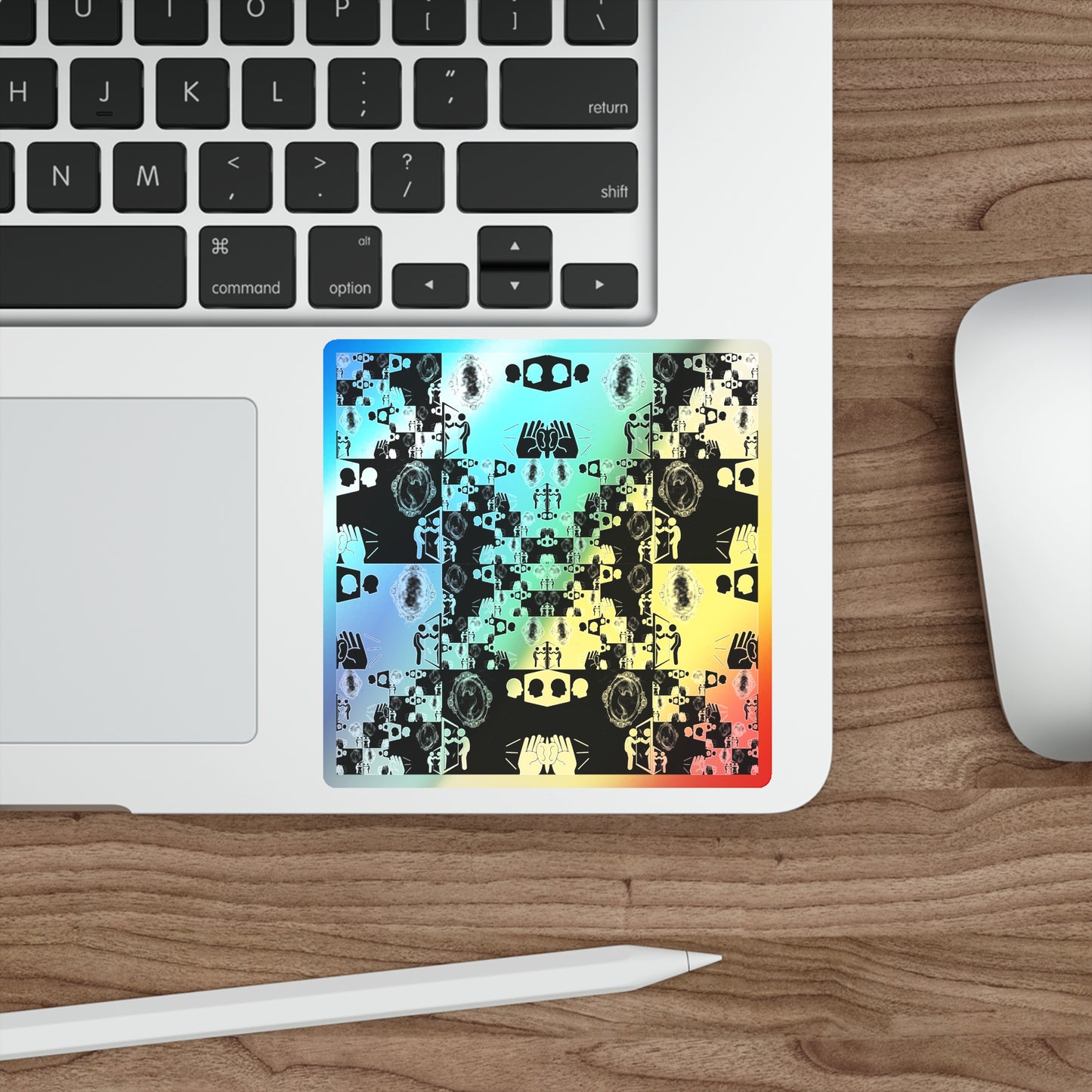 Not Evil Holographic Die-cut Stickers