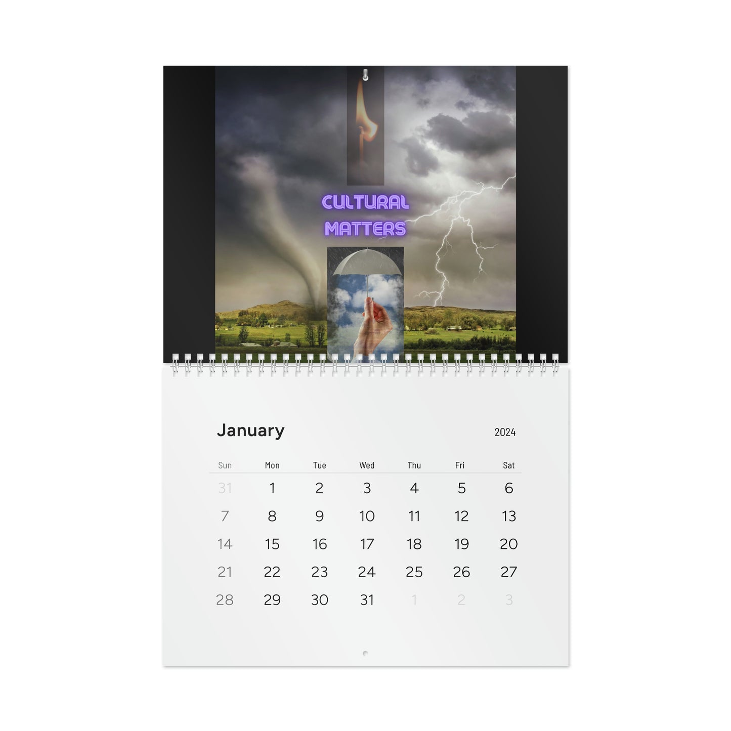 Standard Wall Calendar (2024)