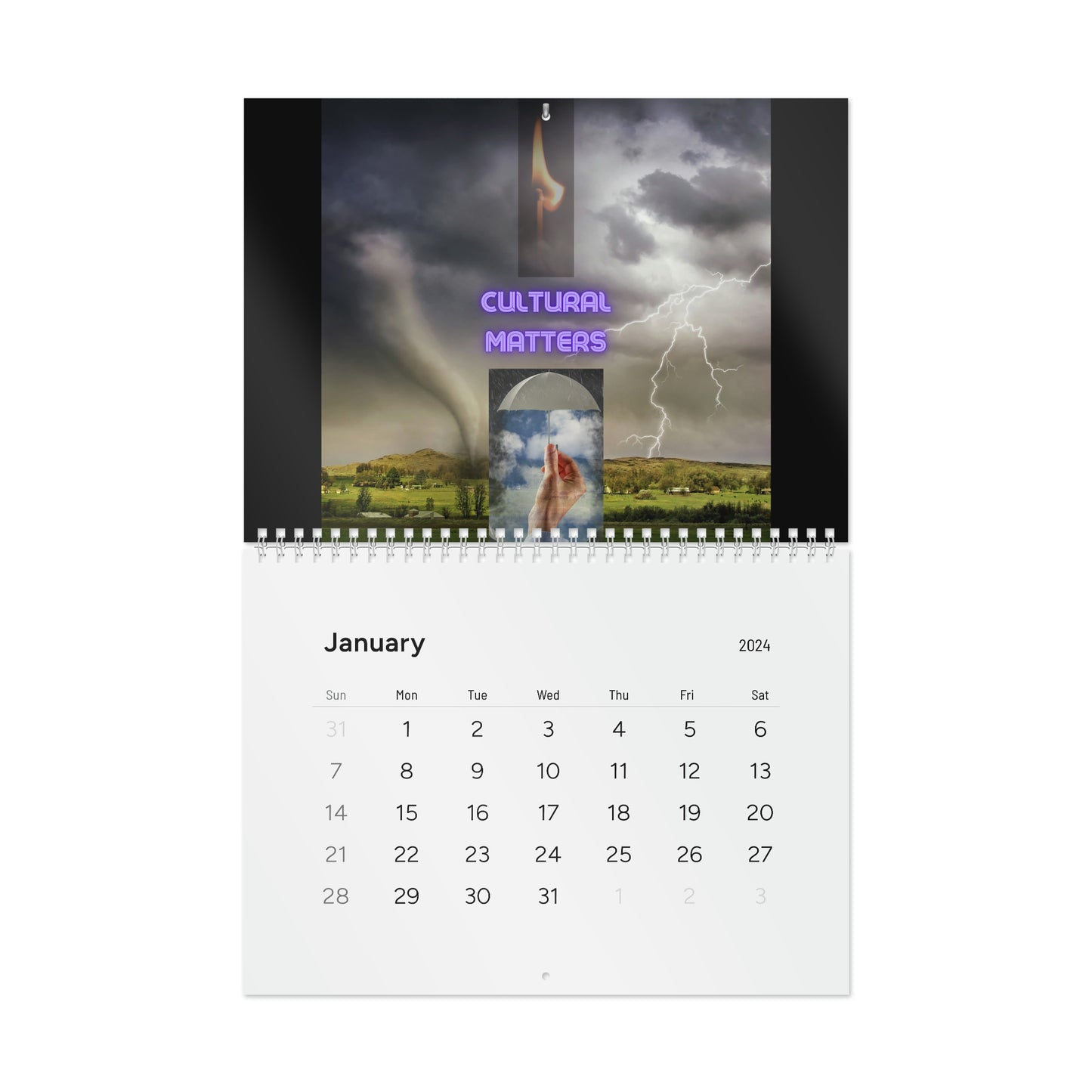 Standard Wall Calendar (2024)