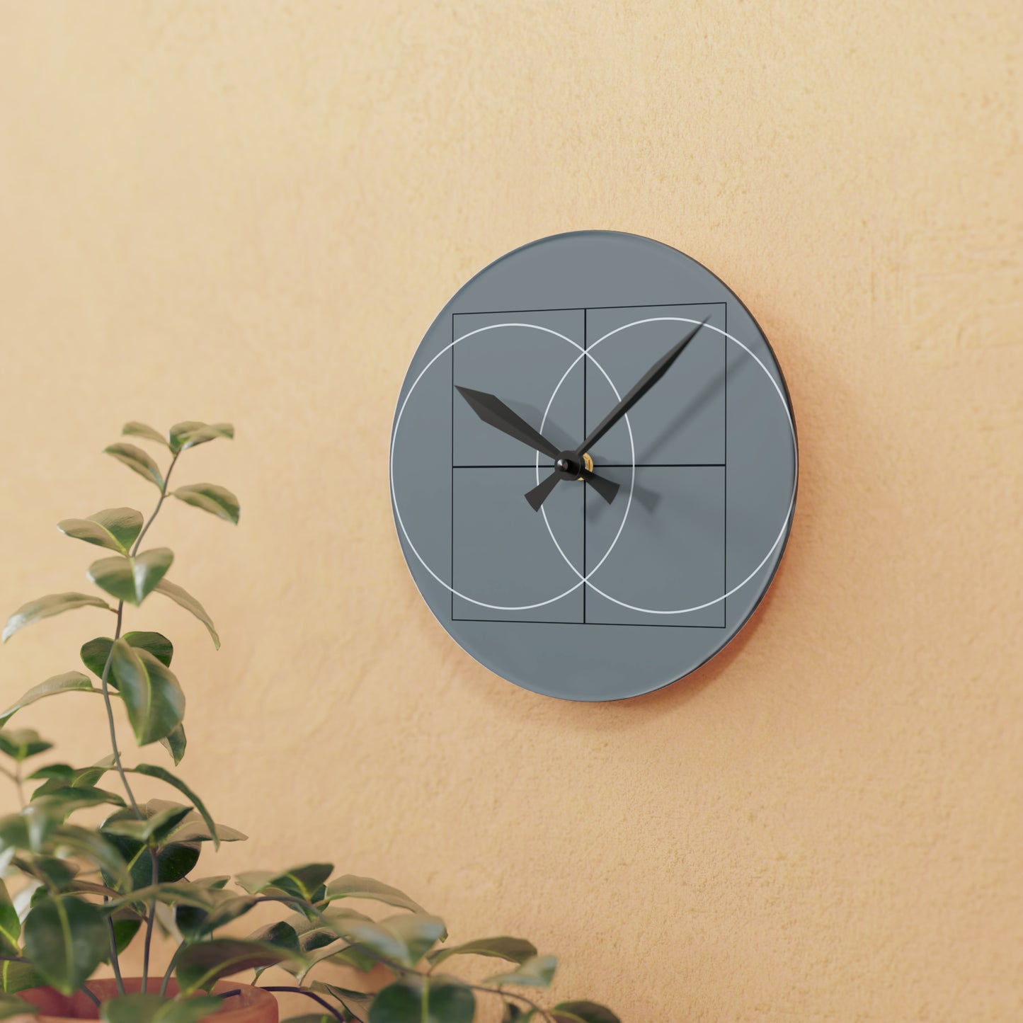 Shady Wall Clock