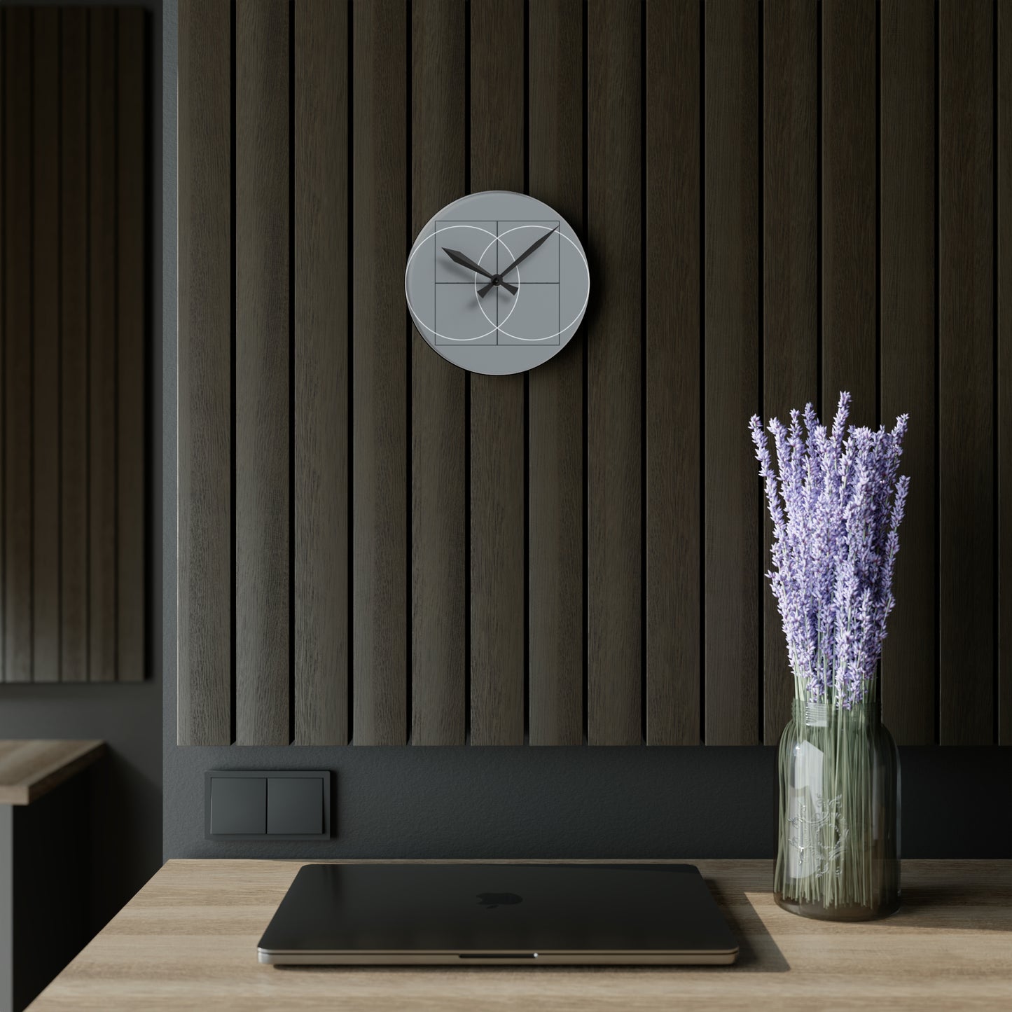 Shady Wall Clock