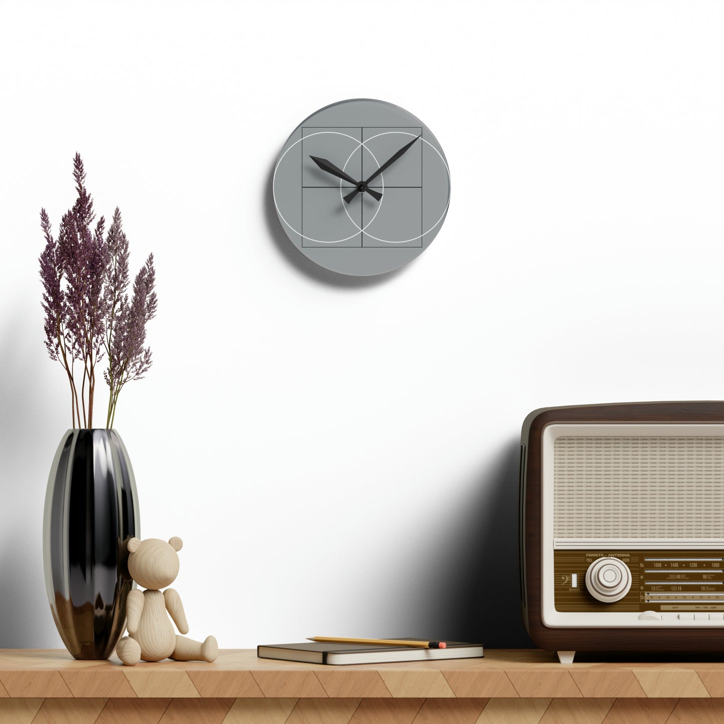 Shady Wall Clock