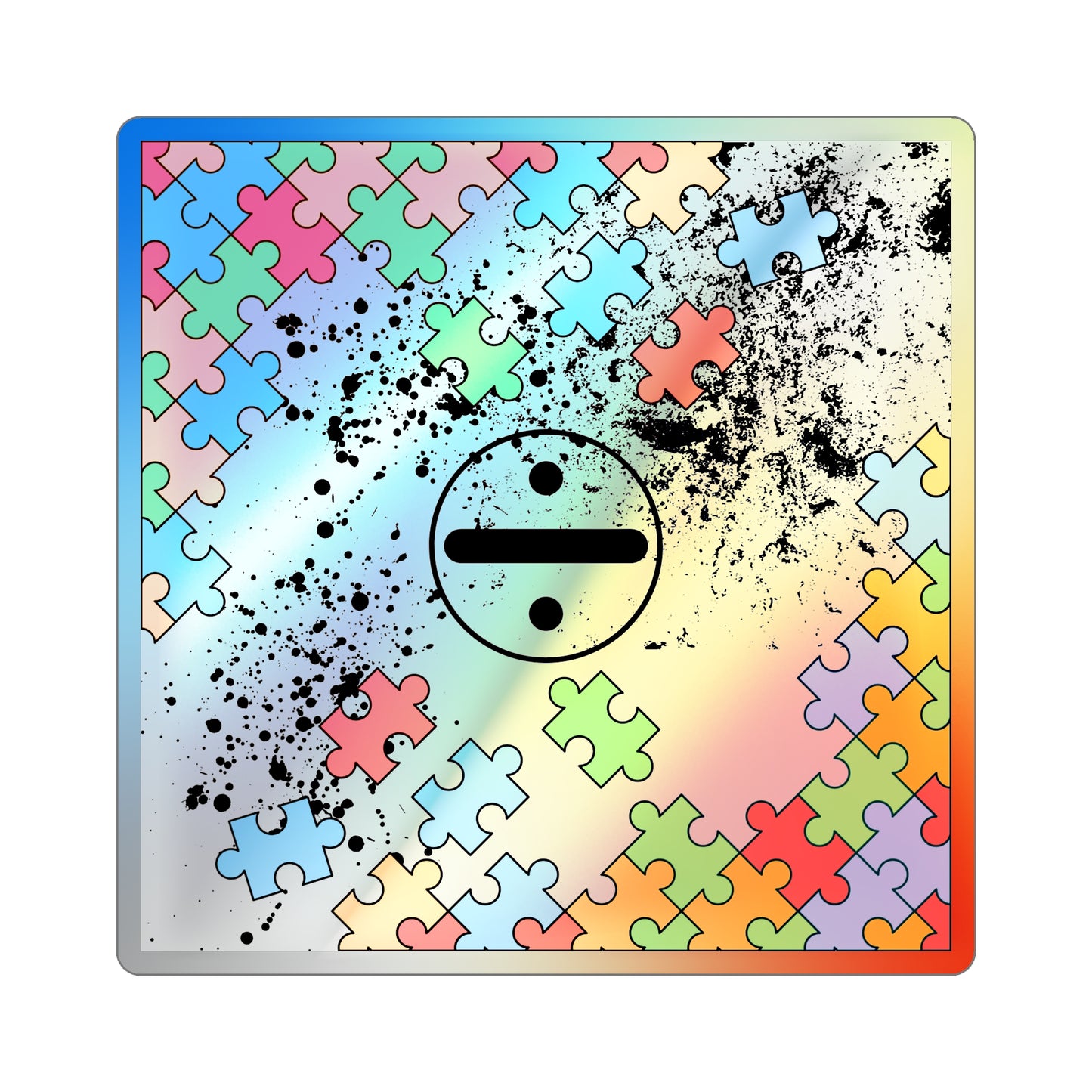 Painted Puzzles Sticker