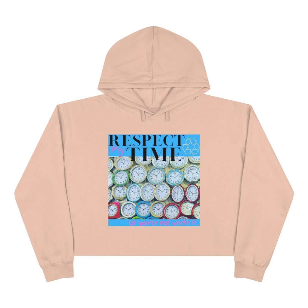 RMT (Blue) Crop Hoodie