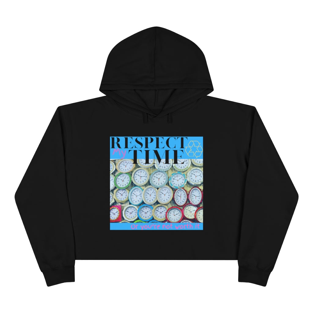 RMT (Blue) Crop Hoodie