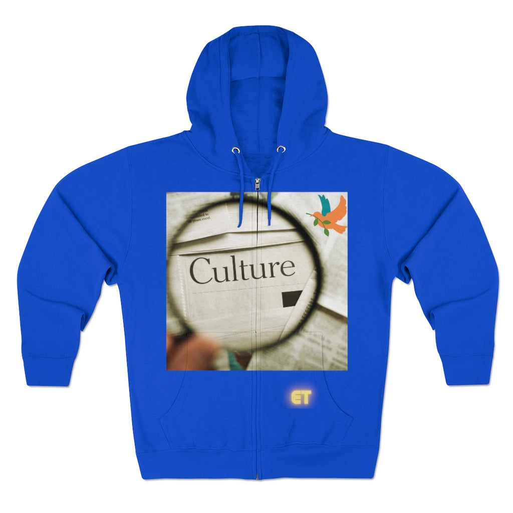 Culture! Unisex Zip-Up