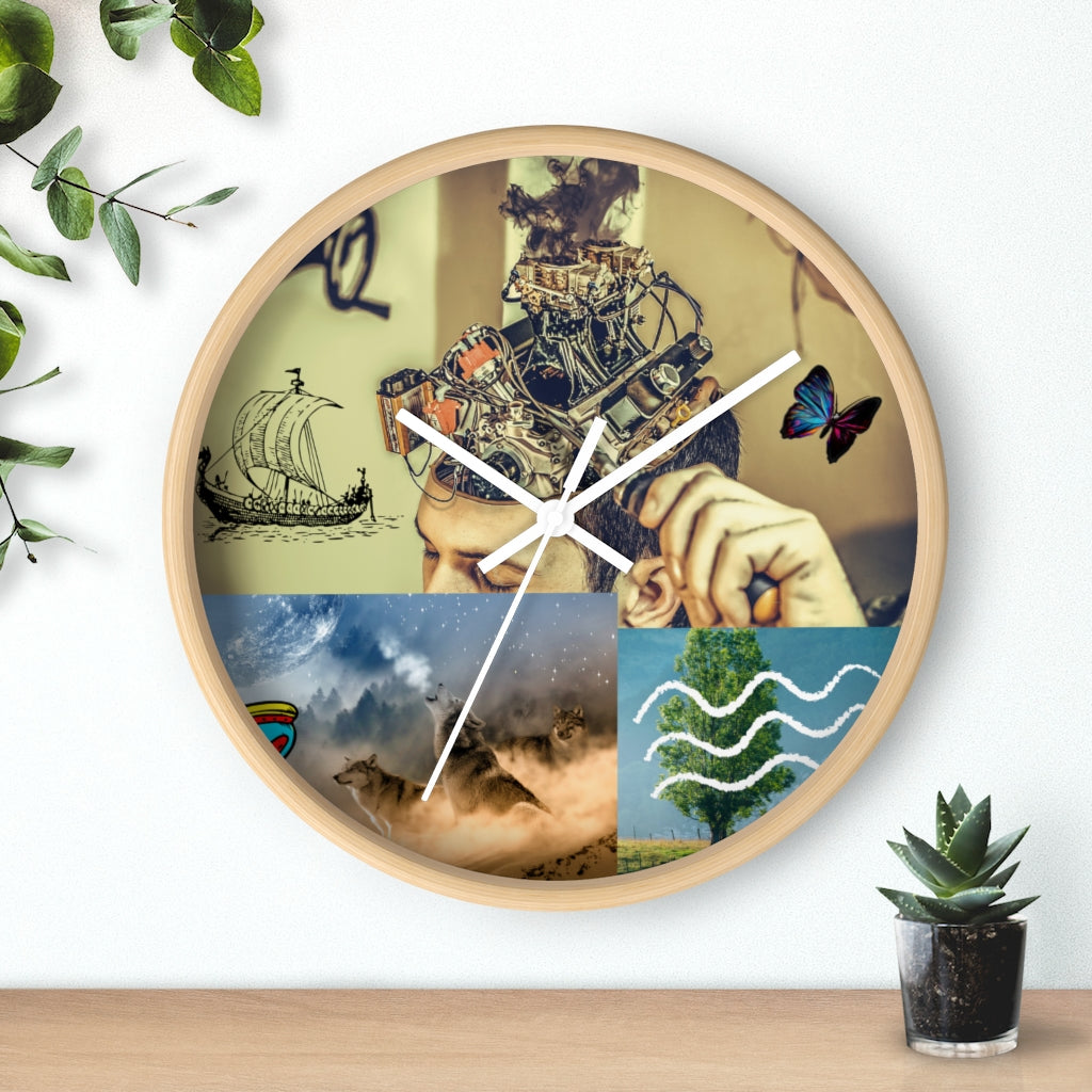 Time Well Spent Clock