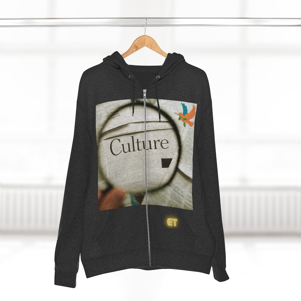 Culture! Unisex Zip-Up