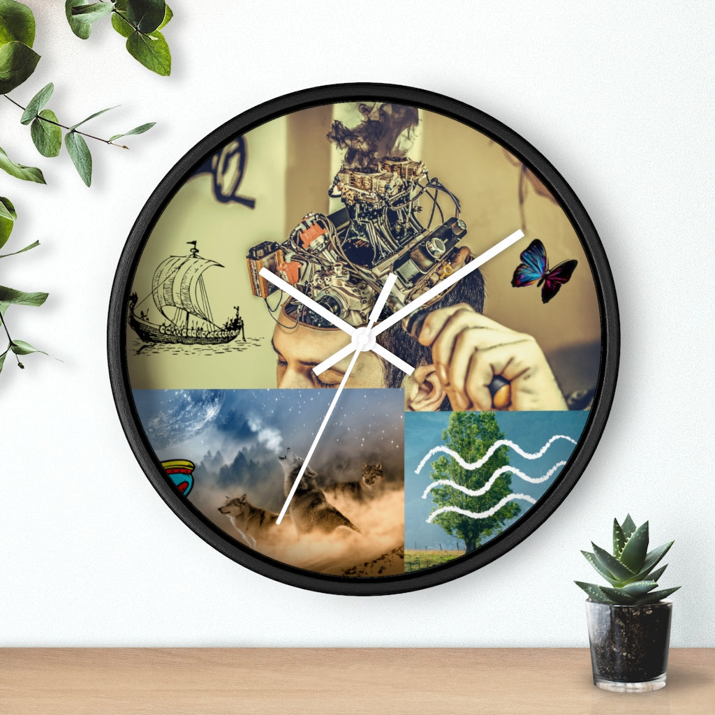 Time Well Spent Clock