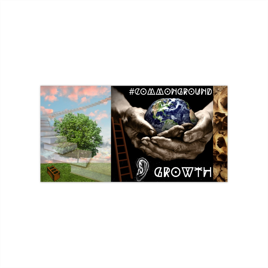 Common Ground Growth Bumper Sticky