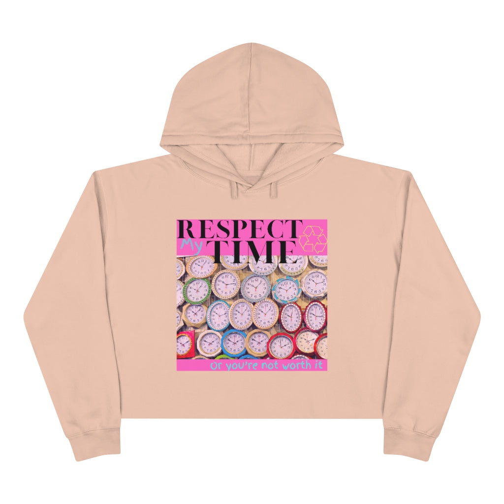 RMT (Pink) Crop Hoodie