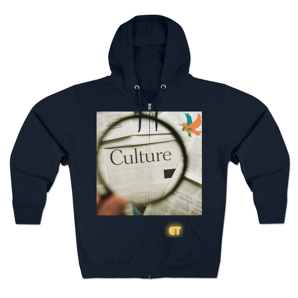 Culture! Unisex Zip-Up