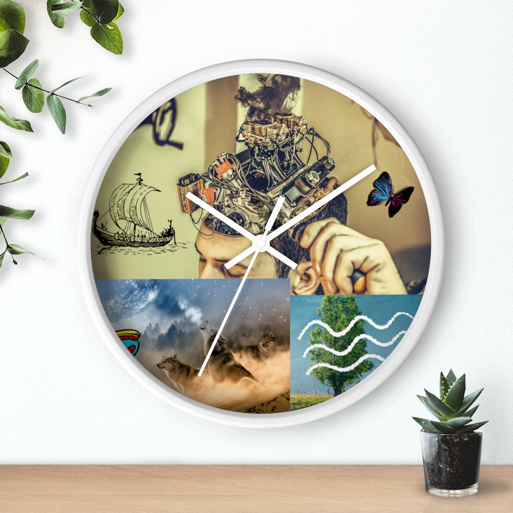 Time Well Spent Clock