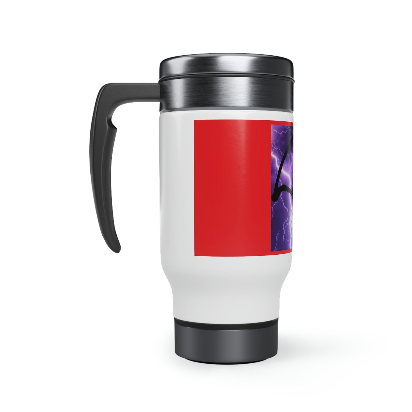 TWS Travel Mug (Steel, 14oz, w/ Handle)