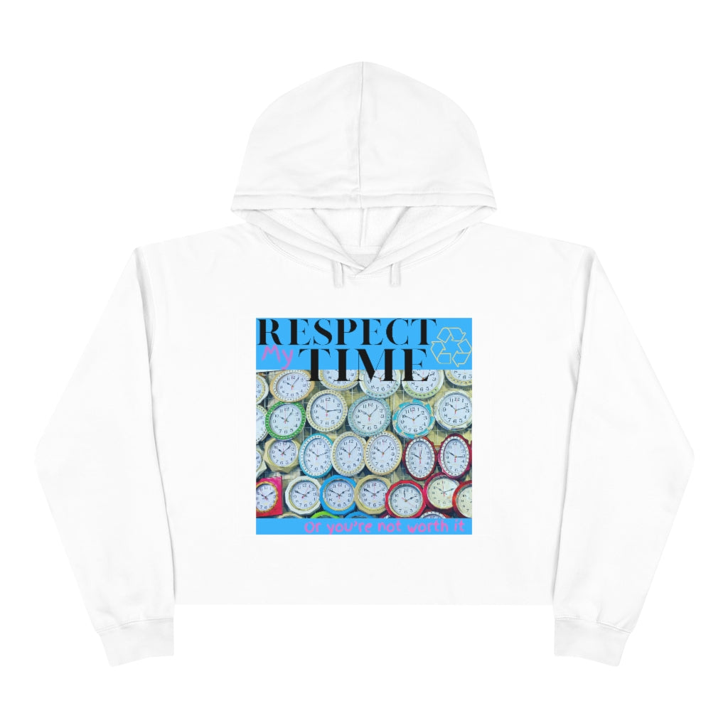 RMT (Blue) Crop Hoodie