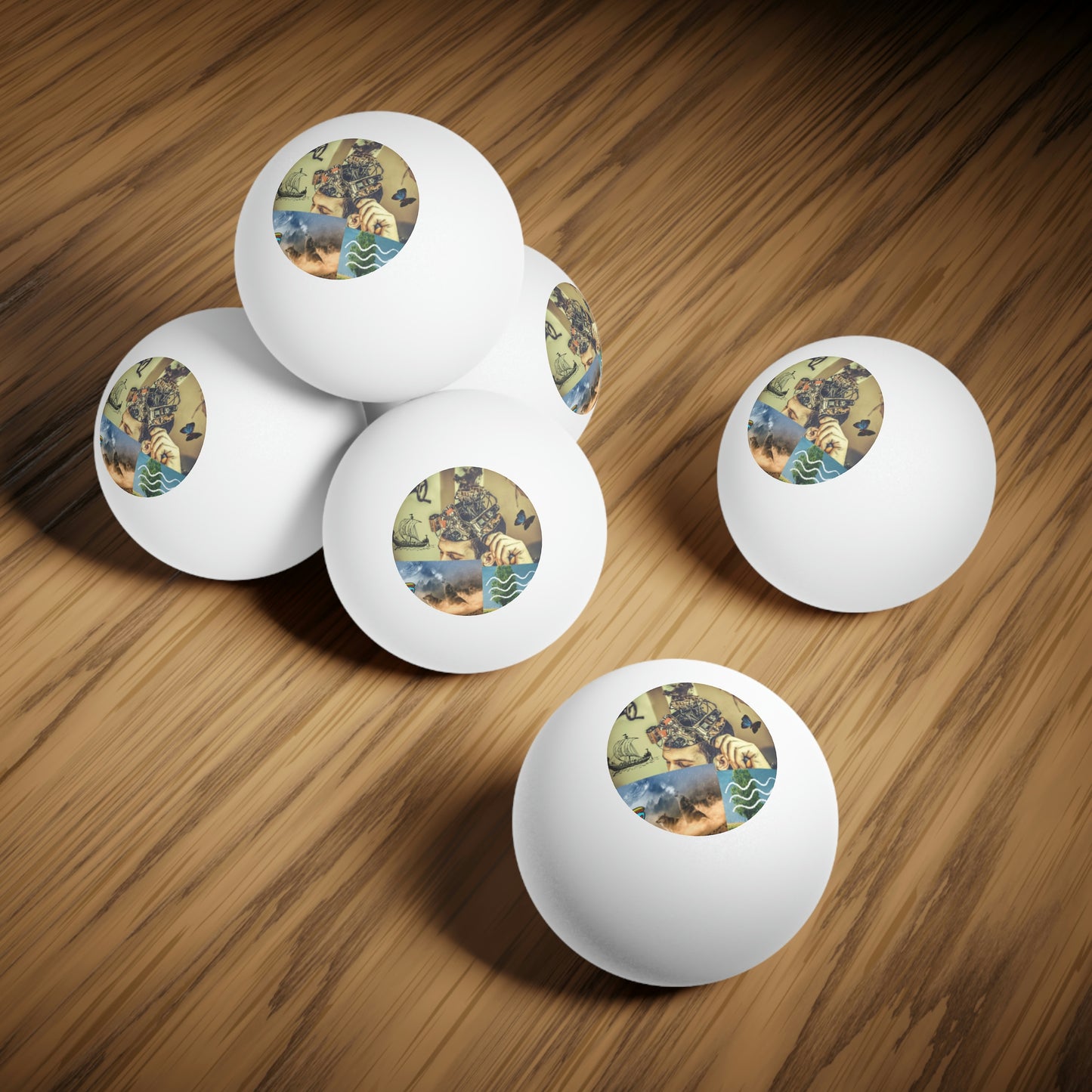 ET Ping Pong Balls (6 Balls)